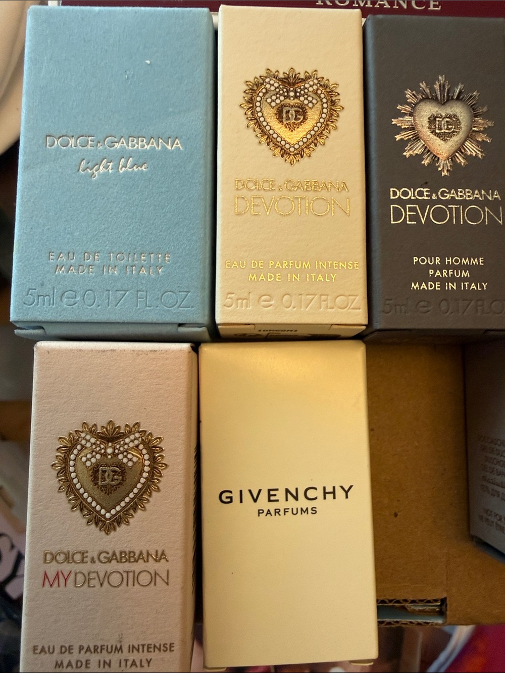 Dolce & Gabbana Devotion Mini Gift Set – plus Ralph Lauren & givenchy - Picture 2 of 5